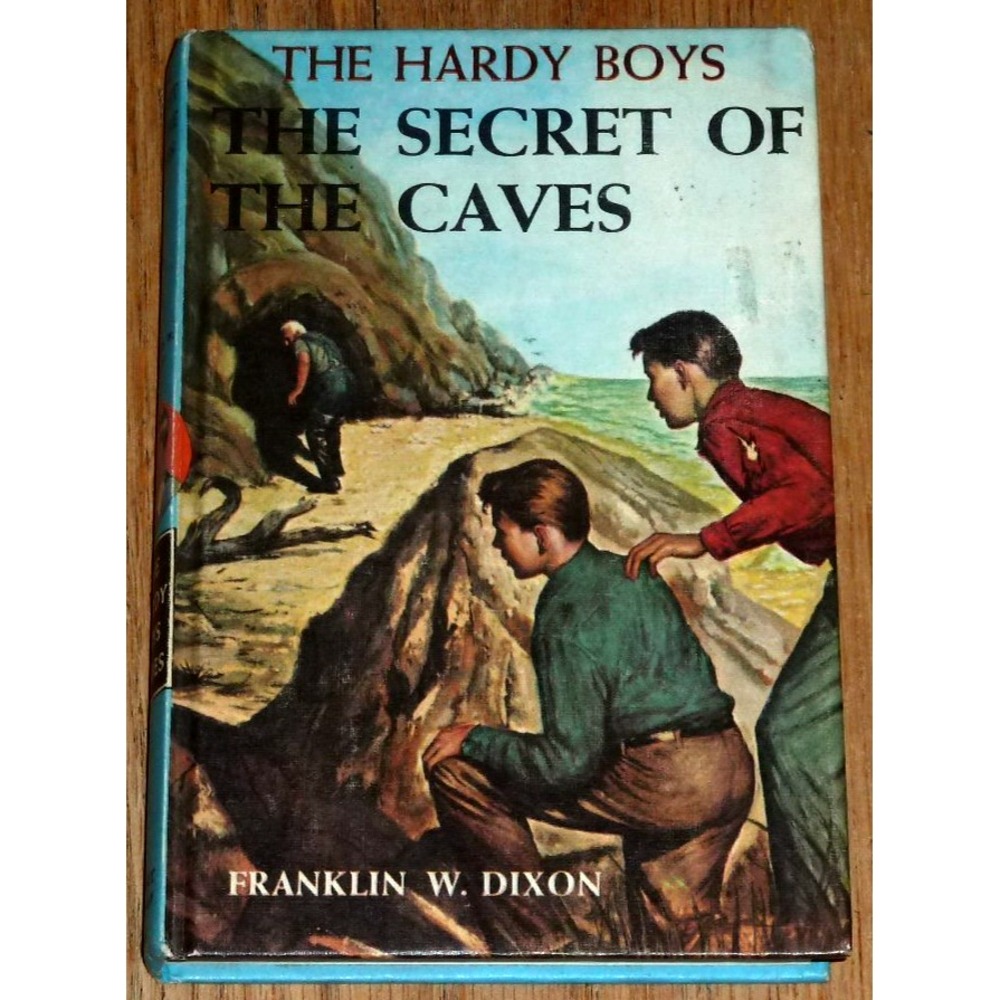 The Hardy Boys Vintage Secret Of The Caves #7 Franklin W Dixon 1964 Hardcover